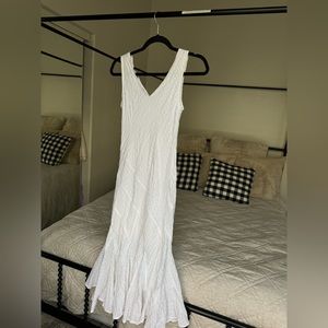 Peppermint Bay White Maxi Dress